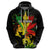 Jamaica Legend Bob Hoodie Lion With Cannabis Leaf Pattern - Wonder Print Shop