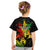 Jamaica Legend Bob Kid T Shirt Lion With Cannabis Leaf Pattern LT14