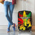 Jamaica Legend Bob Luggage Cover Lion With Cannabis Leaf Pattern - Wonder Print Shop