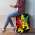 Jamaica Legend Bob Luggage Cover Lion With Cannabis Leaf Pattern - Wonder Print Shop