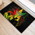 Jamaica Legend Bob Rubber Doormat Lion With Cannabis Leaf Pattern - Wonder Print Shop