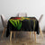 Jamaica Legend Bob Tablecloth Lion With Cannabis Leaf Pattern - Wonder Print Shop