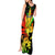 Jamaica Legend Bob Tank Maxi Dress Lion With Cannabis Leaf Pattern - Wonder Print Shop