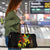 Jamaica Legend Bob Travel Bag Lion With Cannabis Leaf Pattern - Wonder Print Shop