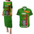 Personalised Zambia Independence Day Couples Matching Puletasi Dress and Hawaiian Shirt Happy 59th Anniversary Kente Pattern - Wonder Print Shop