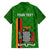 Personalised Zambia Independence Day Kid Hawaiian Shirt Happy 59th Anniversary Kente Pattern - Wonder Print Shop