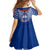 Samoa Rugby Family Matching Short Sleeve Bodycon Dress and Hawaiian Shirt 2023 Go Manu Samoa With Ula Fala Style - Wonder Print Shop