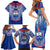 Samoa Rugby Family Matching Short Sleeve Bodycon Dress and Hawaiian Shirt 2023 Go Manu Samoa With Ula Fala Style - Wonder Print Shop