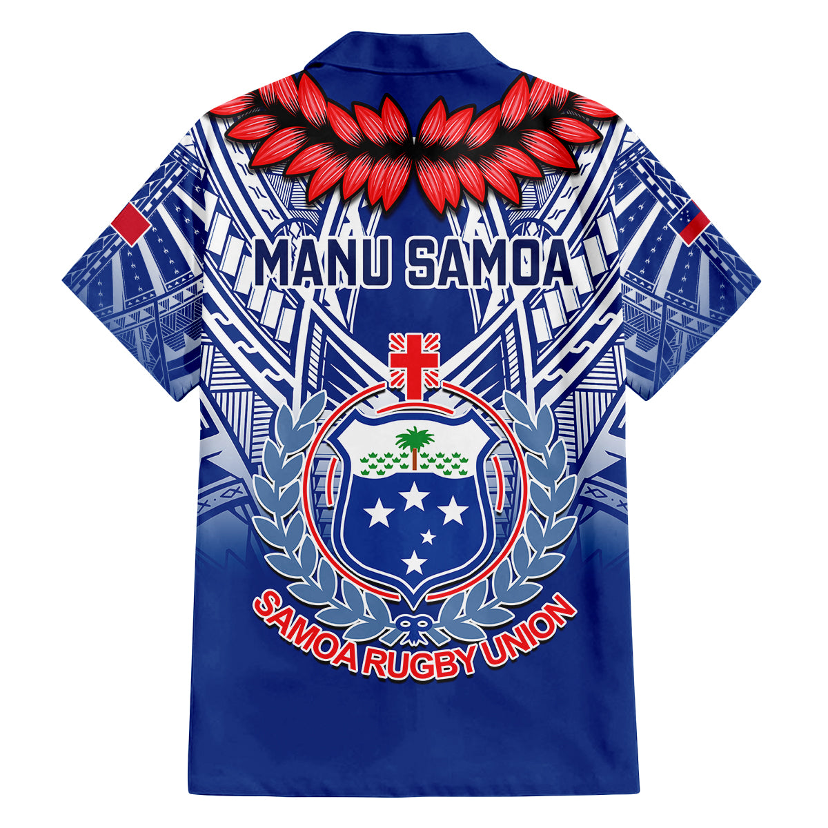 Samoa Rugby Kid Hawaiian Shirt 2023 Go Manu Samoa With Ula Fala Style - Wonder Print Shop