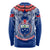 Samoa Rugby Long Sleeve Shirt 2023 Go Manu Samoa With Ula Fala Style - Wonder Print Shop