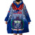 Samoa Rugby Wearable Blanket Hoodie 2023 Go Manu Samoa With Ula Fala Style - Wonder Print Shop