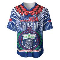 Custom Samoa Rugby Baseball Jersey 2023 Go Manu Samoa With Ula Fala Style - Wonder Print Shop