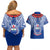 Custom Samoa Rugby Couples Matching Off Shoulder Short Dress and Hawaiian Shirt 2023 Go Manu Samoa With Ula Fala Style - Wonder Print Shop