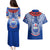 Custom Samoa Rugby Couples Matching Puletasi Dress and Hawaiian Shirt 2023 Go Manu Samoa With Ula Fala Style - Wonder Print Shop