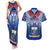 Custom Samoa Rugby Couples Matching Tank Maxi Dress and Hawaiian Shirt 2023 Go Manu Samoa With Ula Fala Style - Wonder Print Shop