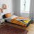 Saint Lucia Creole Day Bedding Set Bon Fete Jounen Kweyol Madras Pattern - Wonder Print Shop