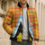 Saint Lucia Creole Day Bomber Puffer Jacket Bon Fete Jounen Kweyol Madras Pattern - Wonder Print Shop