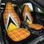 Saint Lucia Creole Day Car Seat Cover Bon Fete Jounen Kweyol Madras Pattern - Wonder Print Shop