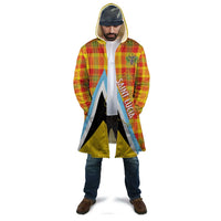 Saint Lucia Creole Day Cloak Bon Fete Jounen Kweyol Madras Pattern - Wonder Print Shop