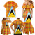 Saint Lucia Creole Day Family Matching Mermaid Dress and Hawaiian Shirt Bon Fete Jounen Kweyol Madras Pattern - Wonder Print Shop