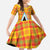 Saint Lucia Creole Day Family Matching Puletasi and Hawaiian Shirt Bon Fete Jounen Kweyol Madras Pattern - Wonder Print Shop