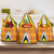 Saint Lucia Creole Day Grocery Bag Bon Fete Jounen Kweyol Madras Pattern - Wonder Print Shop