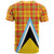 Saint Lucia Creole Day T Shirt Bon Fete Jounen Kweyol Madras Pattern - Wonder Print Shop