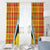 Saint Lucia Creole Day Window Curtain Bon Fete Jounen Kweyol Madras Pattern - Wonder Print Shop