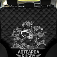 New Zealand Silver Fern Rugby Back Car Seat Cover Haka Aotearoa Kiwi Dance - Wonder Print Shop