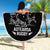 New Zealand Silver Fern Rugby Beach Blanket Haka Aotearoa Kiwi Dance - Wonder Print Shop