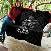 New Zealand Silver Fern Rugby Quilt Haka Aotearoa Kiwi Dance - Wonder Print Shop