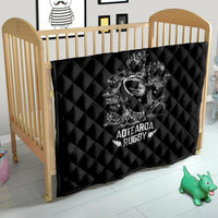 New Zealand Silver Fern Rugby Quilt Haka Aotearoa Kiwi Dance - Wonder Print Shop