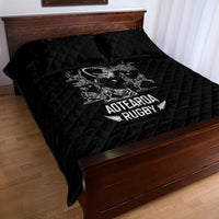 New Zealand Silver Fern Rugby Quilt Bed Set Haka Aotearoa Kiwi Dance - Wonder Print Shop
