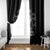 New Zealand Silver Fern Rugby Window Curtain Haka Aotearoa Kiwi Dance - Wonder Print Shop
