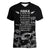 New Zealand Silver Fern Rugby Women V Neck T Shirt Haka Aotearoa Kiwi Dance - Wonder Print Shop