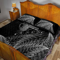 Custom New Zealand Silver Fern Rugby Quilt Bed Set All Black Go Champions 2023 With Trophy Proud - Wonder Print Shop