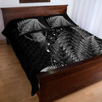 Custom New Zealand Silver Fern Rugby Quilt Bed Set All Black Go Champions 2023 With Trophy Proud - Wonder Print Shop