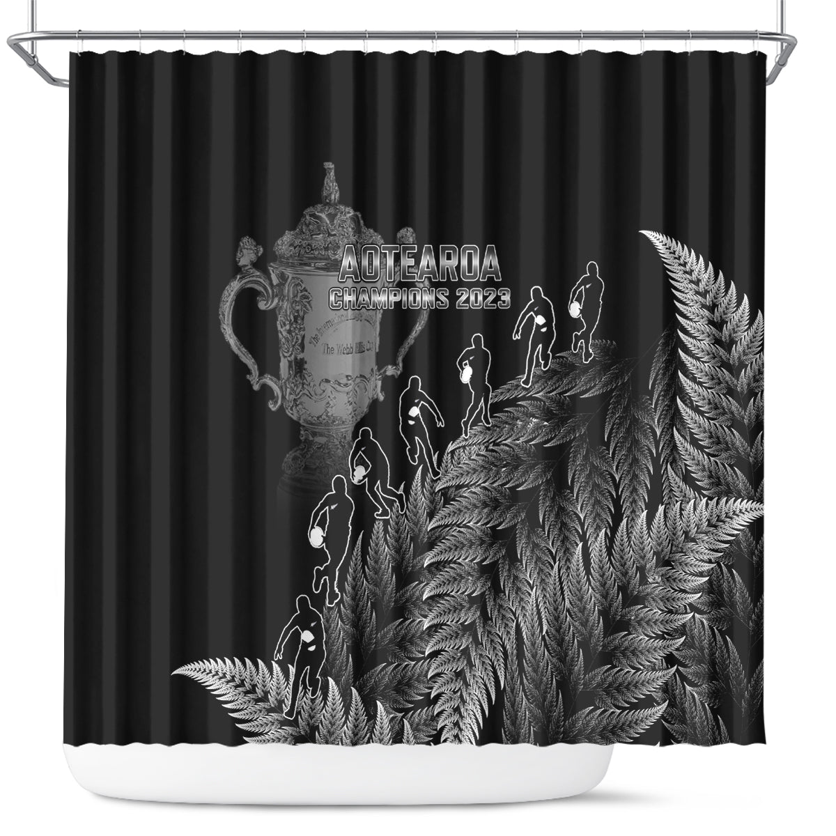 custom-new-zealand-silver-fern-rugby-shower-curtain-all-black-go-champions-2023-with-trophy-proud