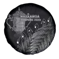 Custom New Zealand Silver Fern Rugby Spare Tire Cover All Black Go Champions 2023 With Trophy Proud - Wonder Print Shop