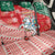Lietuva Christmas Back Car Seat Cover Linksmu Kaledu - Lithuania Coat Of Arms - Wonder Print Shop
