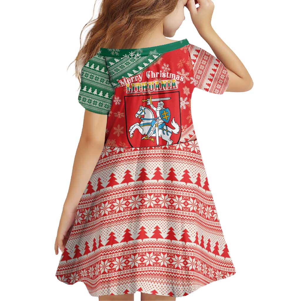 Lietuva Christmas Family Matching Puletasi and Hawaiian Shirt Linksmu Kaledu - Lithuania Coat Of Arms - Wonder Print Shop