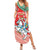 Lietuva Christmas Summer Maxi Dress Linksmu Kaledu - Lithuania Coat Of Arms - Wonder Print Shop