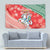 Lietuva Christmas Tapestry Linksmu Kaledu - Lithuania Coat Of Arms - Wonder Print Shop