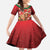 Scotland Christmas Family Matching Tank Maxi Dress and Hawaiian Shirt Highland Cow Santa - Nollaig Chridheil! - Wonder Print Shop