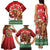 Scotland Christmas Family Matching Tank Maxi Dress and Hawaiian Shirt Highland Cow Santa - Nollaig Chridheil! - Wonder Print Shop