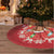 Scotland Christmas Tree Skirt Highland Cow Santa - Nollaig Chridheil! - Wonder Print Shop