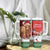 Scotland Christmas Tumbler With Handle Highland Cow Santa - Nollaig Chridheil! - Wonder Print Shop