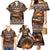 Scotland Christmas Family Matching Mermaid Dress and Hawaiian Shirt Merry Yule Log - Wonder Print Shop