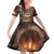 Scotland Christmas Family Matching Off Shoulder Short Dress and Hawaiian Shirt Merry Yule Log - Wonder Print Shop