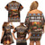 Scotland Christmas Family Matching Off Shoulder Short Dress and Hawaiian Shirt Merry Yule Log - Wonder Print Shop
